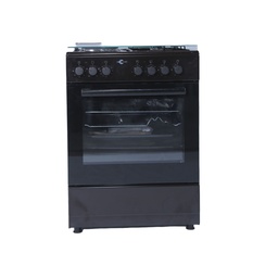 [FSSC5050SS] STOVE 50*50, 2 GAS + 2 HOTPLATES, INOX COLOR